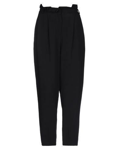 CLIPS MORE CLIPS MORE WOMAN PANTS BLACK SIZE 10 VISCOSE, ELASTANE,13474301TA 6