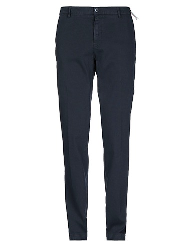 MASON'S Casual trouser Midnight blue 98% Cotton, 2% Elastane