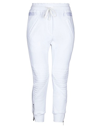 AMEN Casual trouser White 100% Cotton