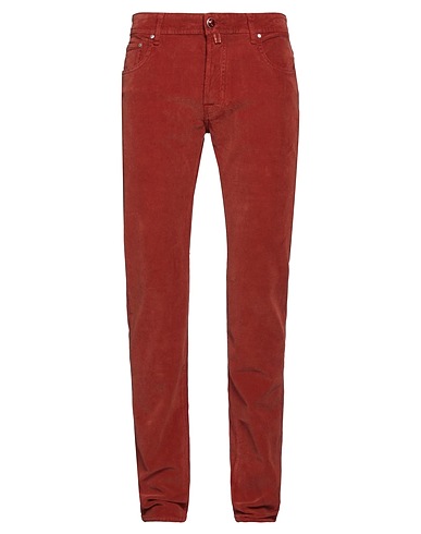 JACOB COHЁN Casual trouser Rust 98% Cotton, 2% Elastane