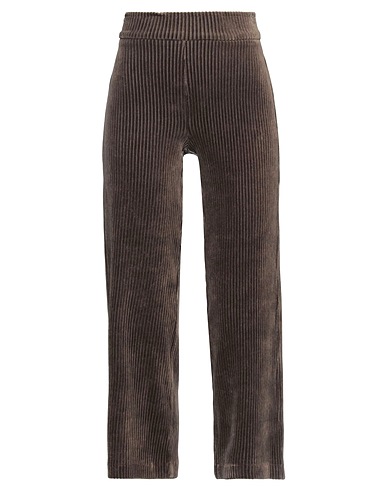 AVENUE MONTAIGNE Leggings Khaki 48% Cotone, 30% Modal, 18% Altre Fibre, 4% Corda