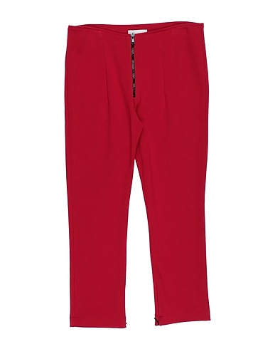 VICOLO Casual trouser Brick red 66% Viscose, 30% Polyamide, 4% Elastane