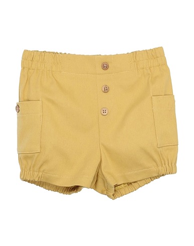 FINA EJERIQUE Shorts & Bermuda Ocher 97% Cotton, 3% Elastane