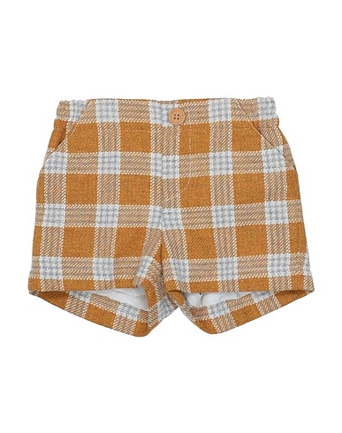 FINA EJERIQUE Shorts & Bermuda Ocher 44% Polyester, 28% Acrylic, 16% Wool, 12% Cotton