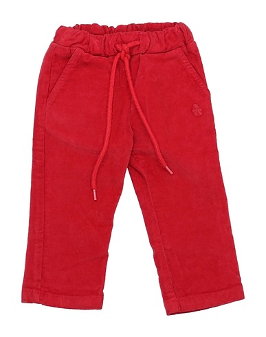 LE BEBÉ Casual trouser Red 100% Cotton