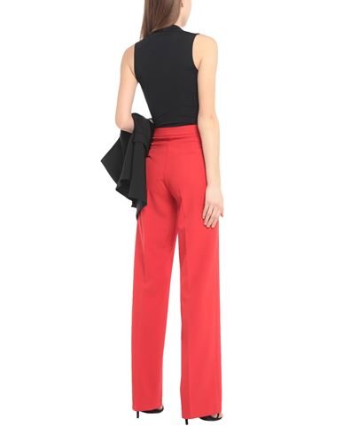 Shop Be Blumarine Woman Pants Red Size 10 Polyester, Elastane