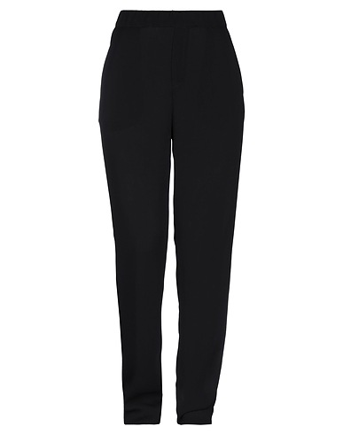 MANILA GRACE Casual trouser Black 100% Viscose