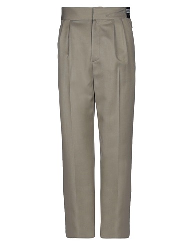 AMBUSH Pantalone Verde militare 100% Lana