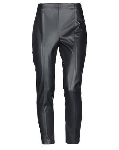 LIU •JO Casual trouser Black 100% Polyester, Polyamide, Viscose, Elastane, Polyurethane