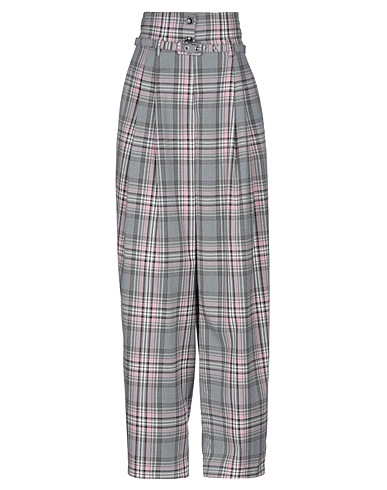 NORA BARTH Casual trouser Grey 63% Polyester, 34% Viscose, 3% Elastane