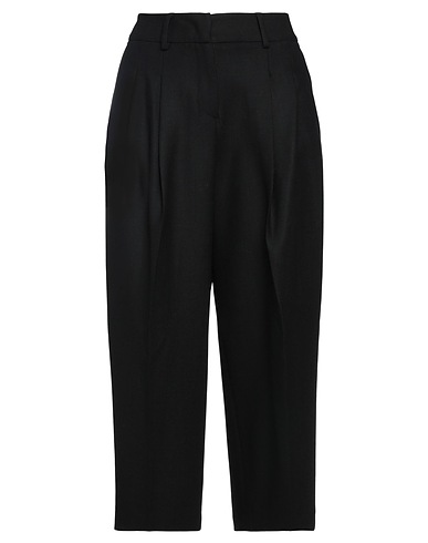 PT Torino Casual trouser Black 53% Polyester, 44% Virgin Wool, 3% Elastane