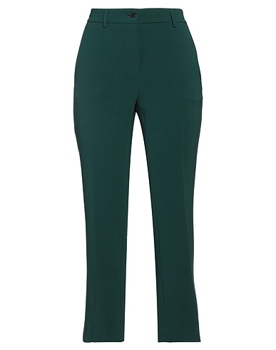 ALBERTO BIANI Casual pants Emerald green 71% Triacetate, 29% Polyester