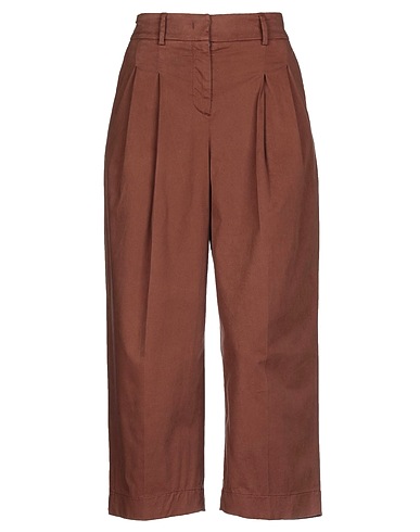 PT Torino Casual pants Brown 80% Lyocell, 17% Cotton, 3% Elastane