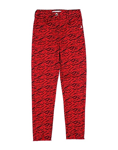 PATRIZIA PEPE Casual trouser Red 96% Cotton, 4% Elastane