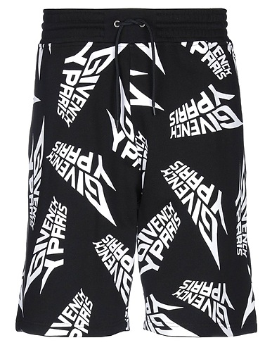 GIVENCHY Shorts & Bermuda Black 100% Cotton