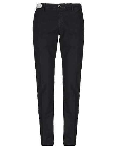 INCOTEX Casual trouser Black 98% Cotton, 2% Elastane