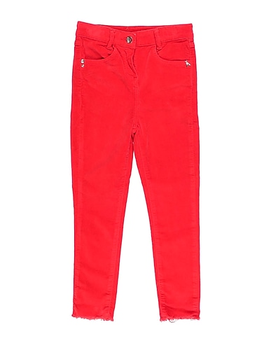 PATRIZIA PEPE Casual trouser Red 98% Cotton, 2% Elastane