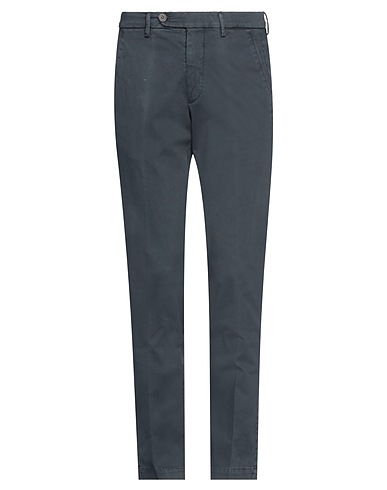 MICHAEL COAL Casual trouser Charcoal 98% Cotton, 2% Elastane