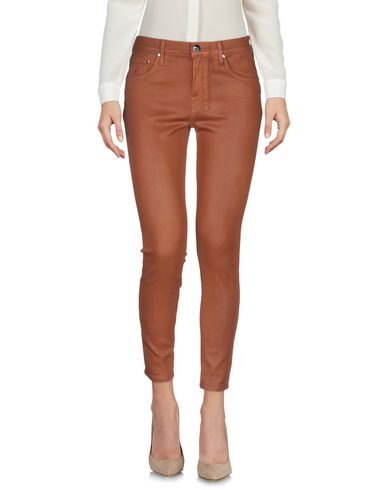 Jacob Cohёn Cropped Pants In Brown