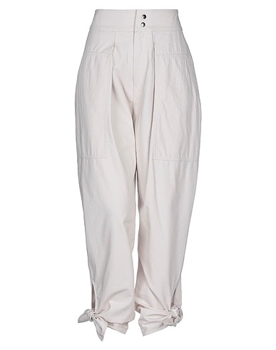 ISABEL MARANT Pantalon Beige 100% Coton