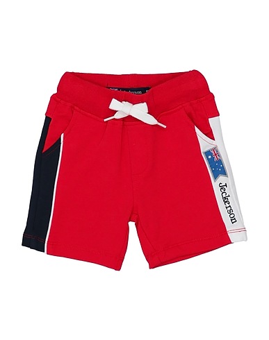 JECKERSON Shorts & Bermuda Red 96% Cotton, 4% Elastane