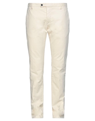 AT.P.CO Casual trouser Ivory 97% Cotton, 3% Elastane