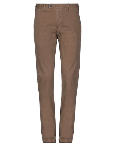 AT.P.CO Casual pants Brown 97% Cotton, 3% Elastane