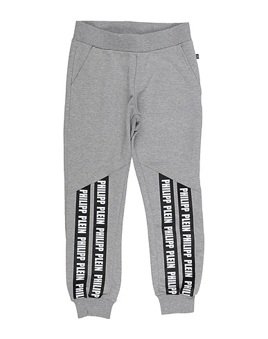 PHILIPP PLEIN Casual trouser Grey 75% Cotton, 20% Polyester, 5% Elastane