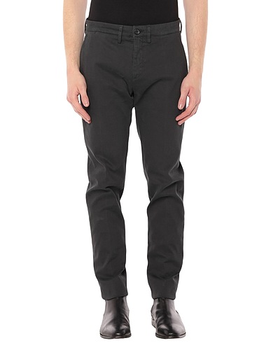DEPARTMENT 5 Casual trouser Charcoal 97% Cotton, 3% Elastane