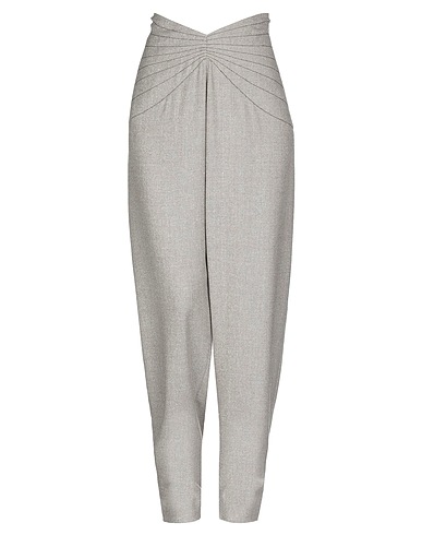 SUPER BLOND Casual trouser Brown 100% Wool