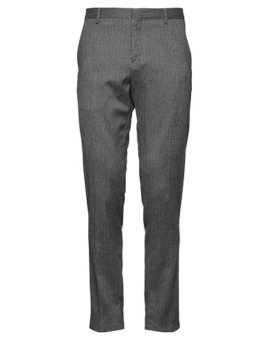 AGLINI Casual pants Grey 57% Viscose, 28% Polyester, 13% Virgin Wool, 2% Elastane