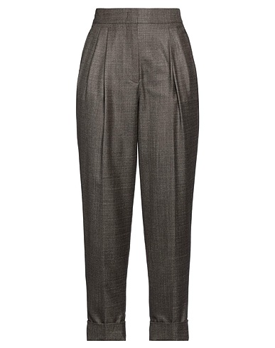 CASASOLA Pantalone Tortora 49% Lana Vergine, 30% Seta, 21% Lino