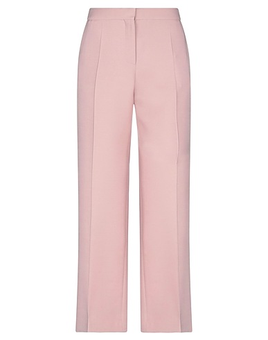 VALENTINO GARAVANI Casual pants Pink 65% Virgin Wool, 35% Silk