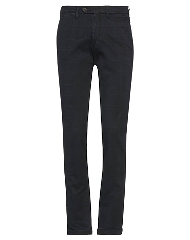 MICHAEL COAL Casual trouser Midnight blue 98% Cotton, 2% Elastane