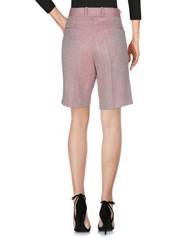 Shop Super Blond Woman Shorts & Bermuda Shorts Brick Red Size 6 Wool