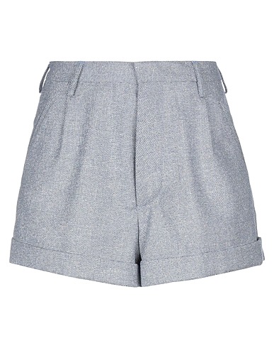 SUPER BLOND Shorts & Bermuda Blue 100% Wool