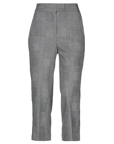 DONDUP Casual trouser Black 42% Wool, 24% Polyester, 18% Viscose, 14% Polyamide, 2% Elastane