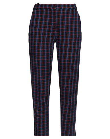 PINKO Casual pants Midnight blue 38% Cotton, 38% Acrylic, 14% Polyester, 10% Wool, Synthetic fibers