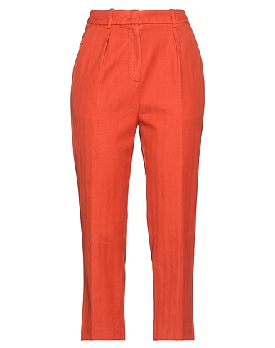 DONDUP Pantalone Arancione 72% Cotone, 26% Lino, 2% Elastan