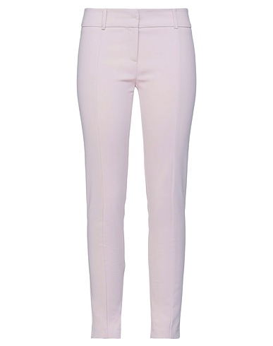PATRIZIA PEPE Casual trouser Light pink 48% Cotton, 45% Polyamide, 7% Elastane