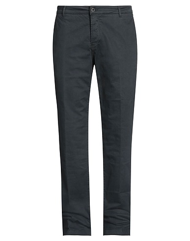 CAMOUFLAGE AR AND J. Casual pants Charcoal 97% Cotton, 3% Elastane