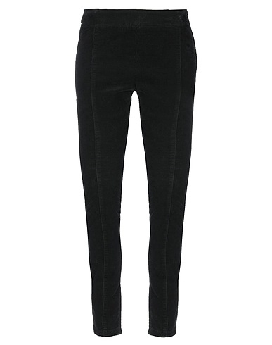MASSIMO ALBA Casual pants Black 78% Cotton, 20% Modal, 2% Elastane