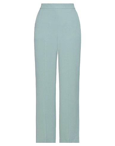MALÌPARMI Casual trouser Light green 71% Acetate, 29% Viscose
