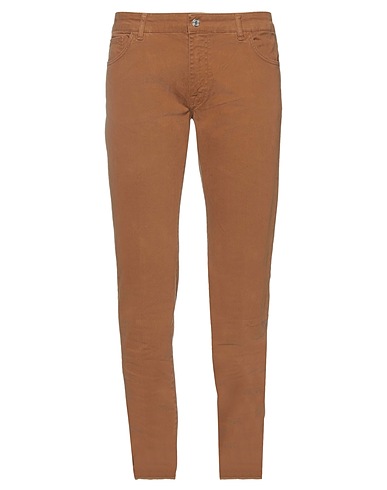 ENTRE AMIS Casual pants Camel 96% Cotton, 4% Elastane