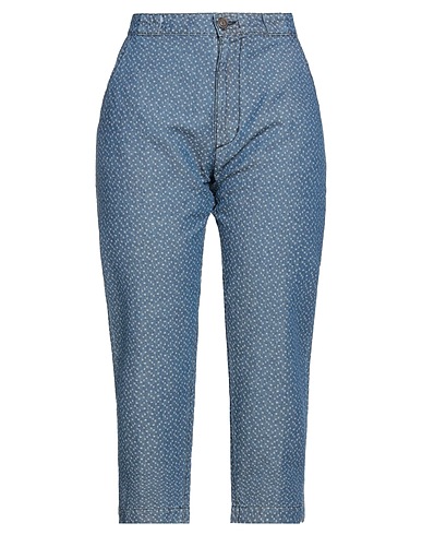 TRUE NYC® Casual trouser Slate blue 73% Cotton, 27% Linen