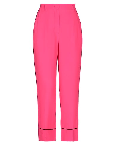 GOLD CASE Casual pants Fuchsia 65% Acetate, 35% Silk