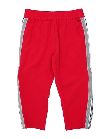 TOMMY HILFIGER Casual trouser Red 92% Polyester, 8% Elastane