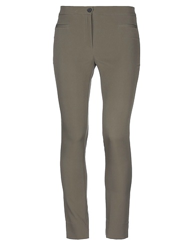 L' AUTRE CHOSE Casual trouser Military green 100% Polyethylene