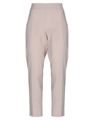 Blue Les Copains Pants In Beige