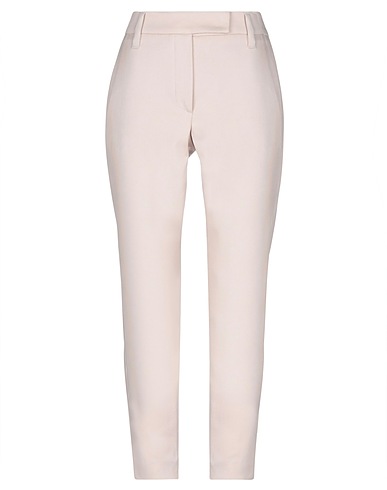 BRUNELLO CUCINELLI Casual trouser Beige 97% Cotton, 3% Elastane